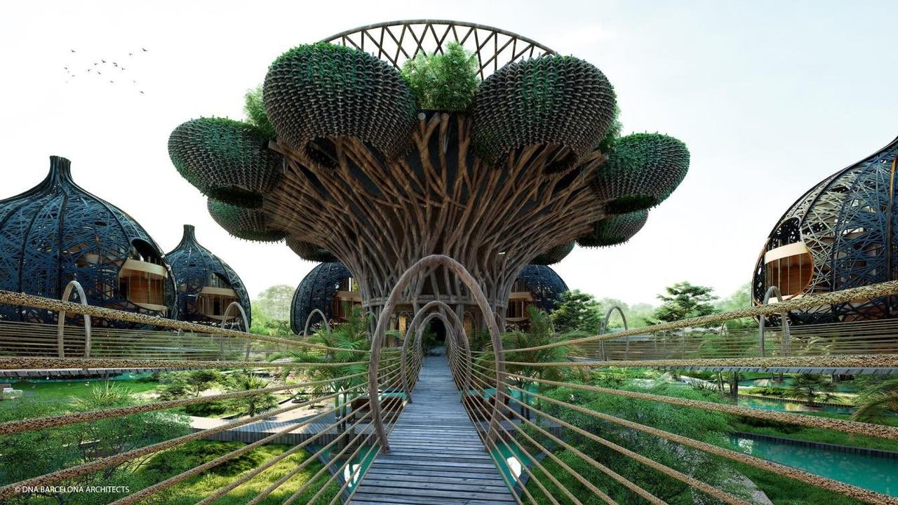 Проект «Дерево жизни» - органичное слияние между природой и архитектурой