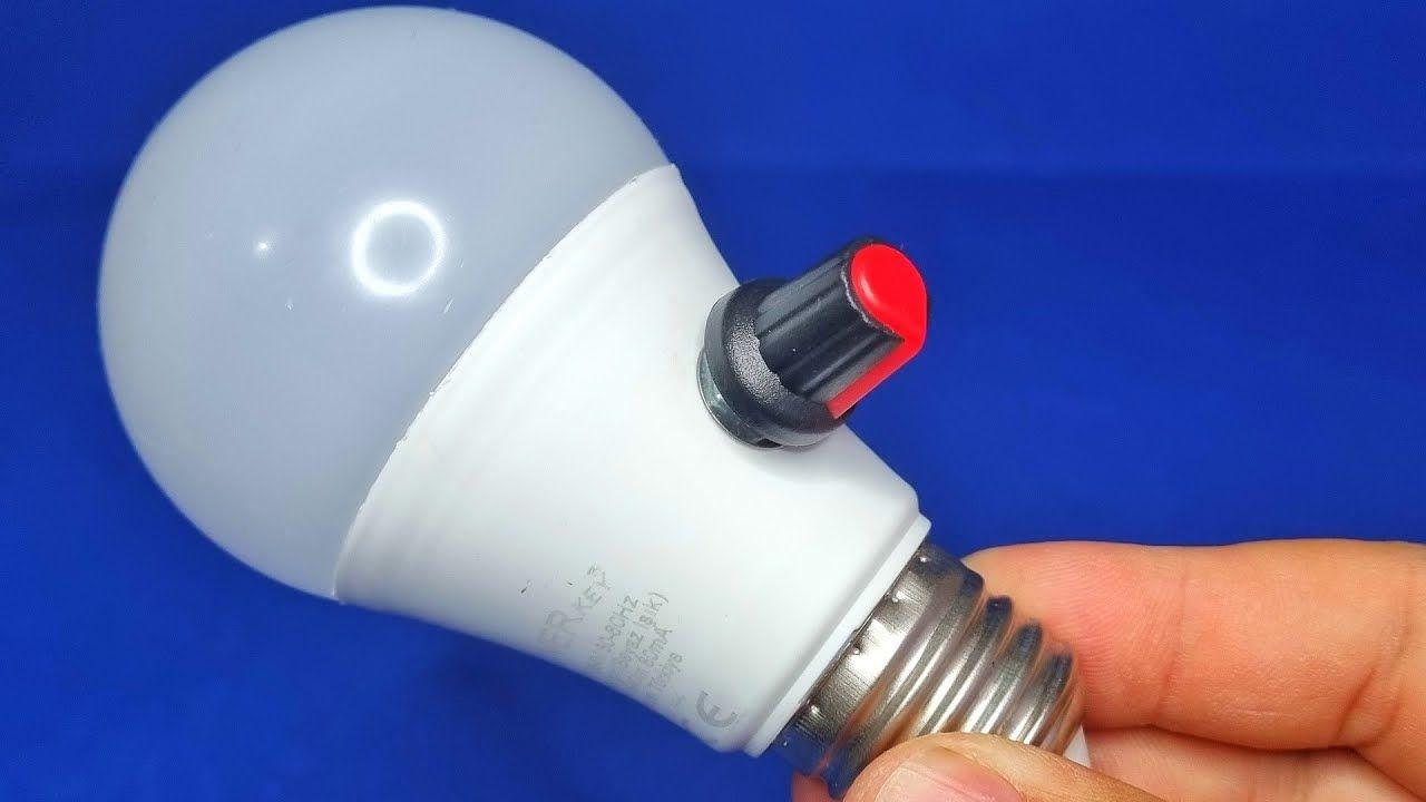 Как сделать светодиодную лампу с регулятором уровня освещения