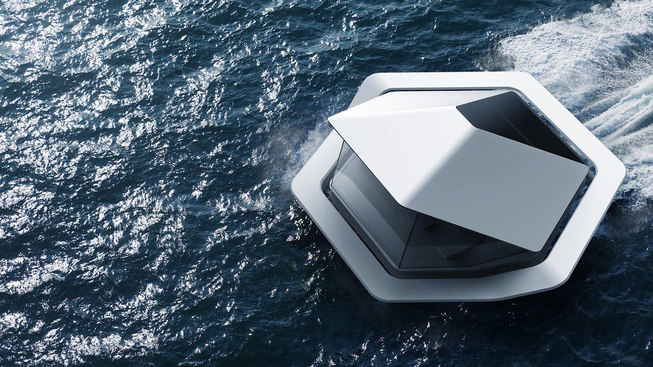 Футуристическая плавучая вилла от дизайнеров Sony показывает как могут выглядеть дома в будущем