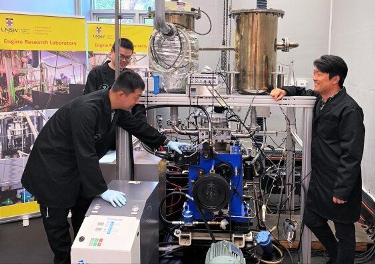 Инженеры преобразовали дизельный двигатель в гибридный для работы на водороде