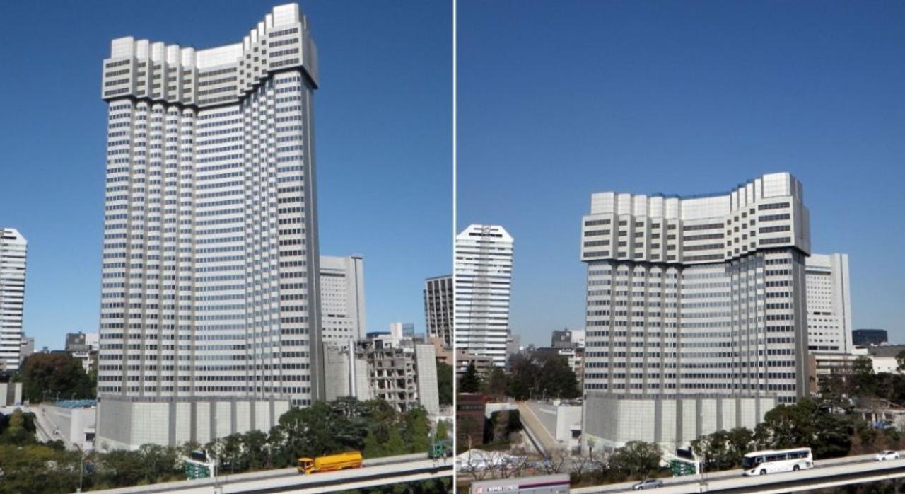 В Японии изобрели уникальный способ демонтажа высотных зданий «изнутри»