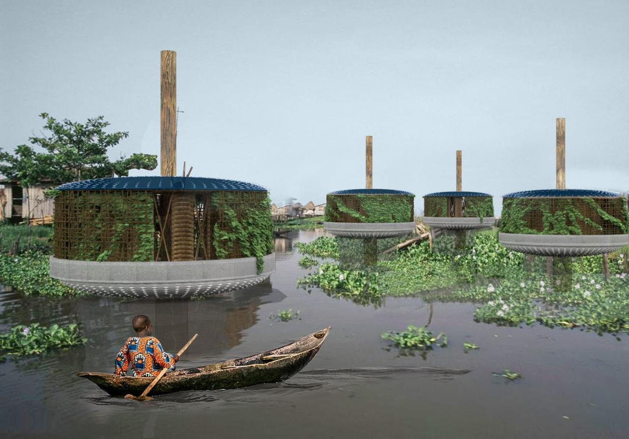 Умная деревня Puffer Village адаптируется к изменениям климата и повышению уровня моря