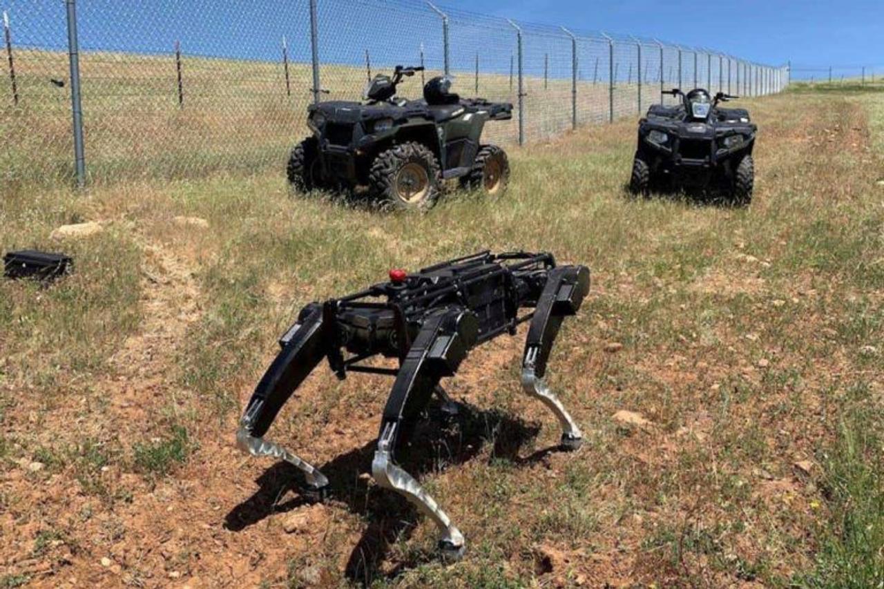 DHS США проводит тестирование использования собак-роботов для патрулирования границы и работы на таможне