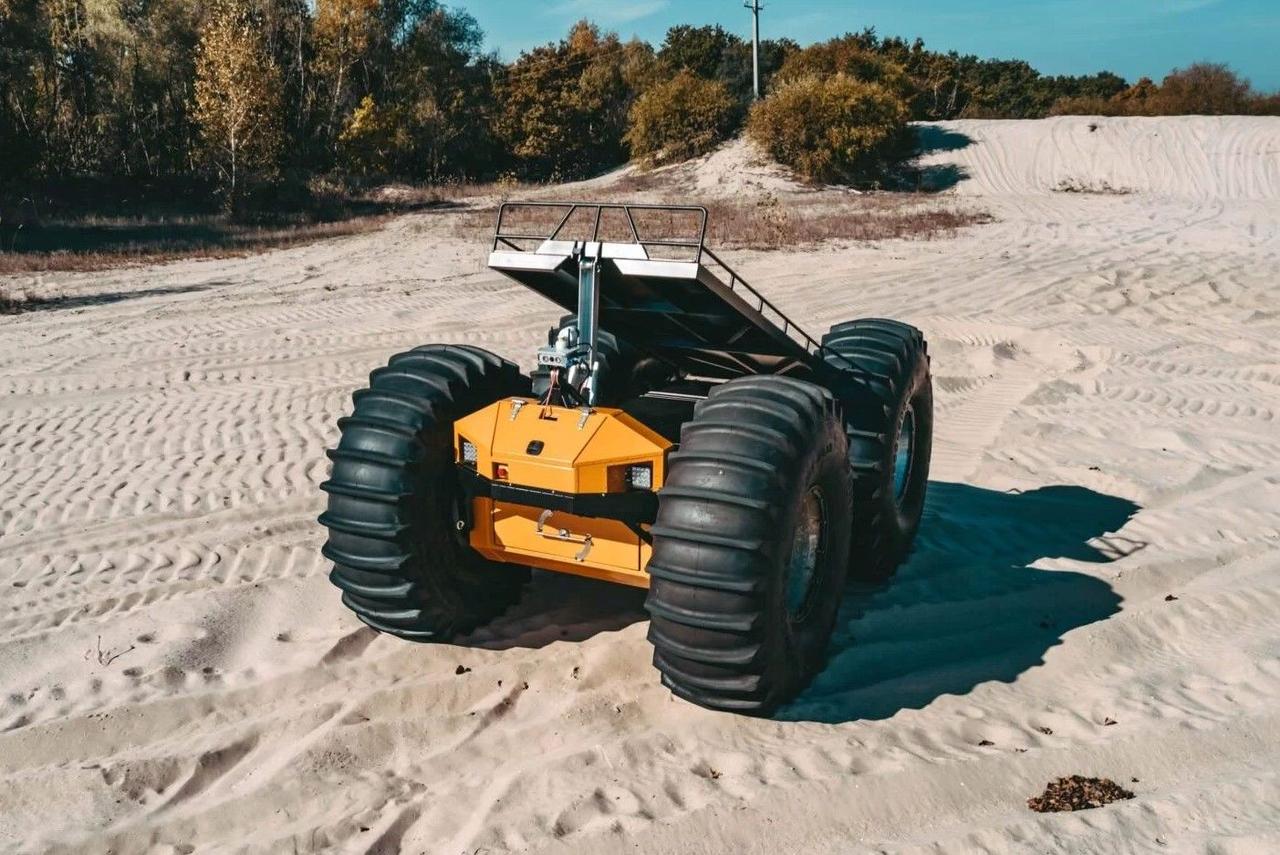 SHERP UGV: беспилотная платформа для спасения, разведки и транспортировки в труднодоступных местах