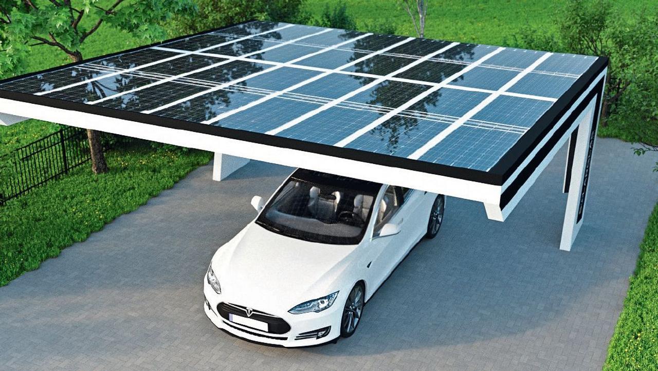 В Германии субсидируют покупку электромобиля вместе с установкой солнечной станции