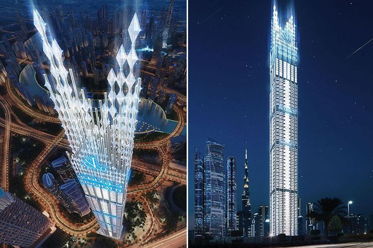 В Дубае построят самый высокий в мире жилой небоскреб Burj Binghatti