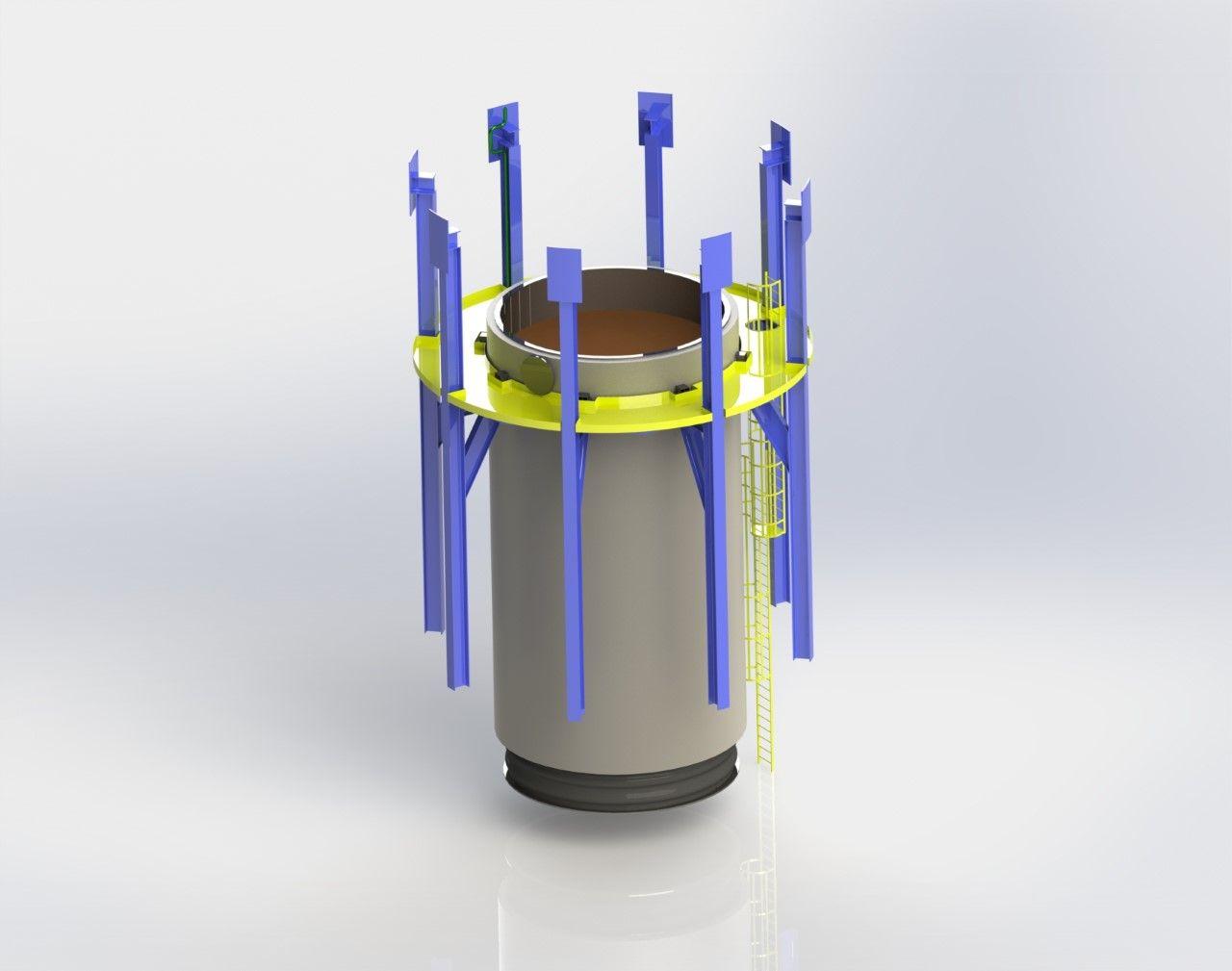 Разработана технология хранения энергии сжатого воздуха с использованием системы хранения тепловой энергии (TES), встроенной в заброшенный шахтный ствол