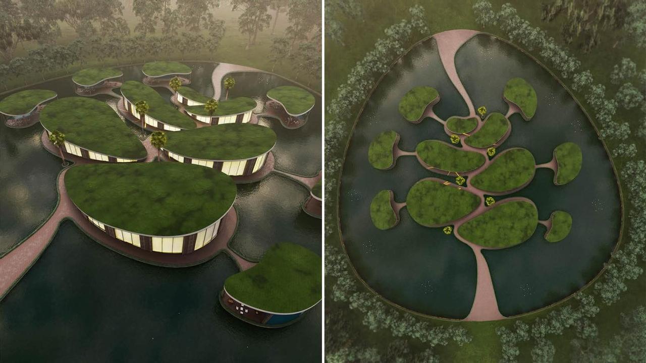 Комплекс вилл Tree of Life на воде, создан для любителей приватности