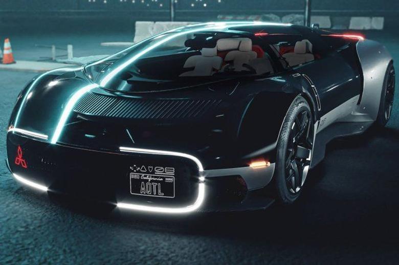 Концепт электромобиля Mitsubishi Eclipse может разделяться
