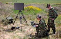 Радар Ground Observer 12 обнаружит противника на расстоянии от 60 м до ...